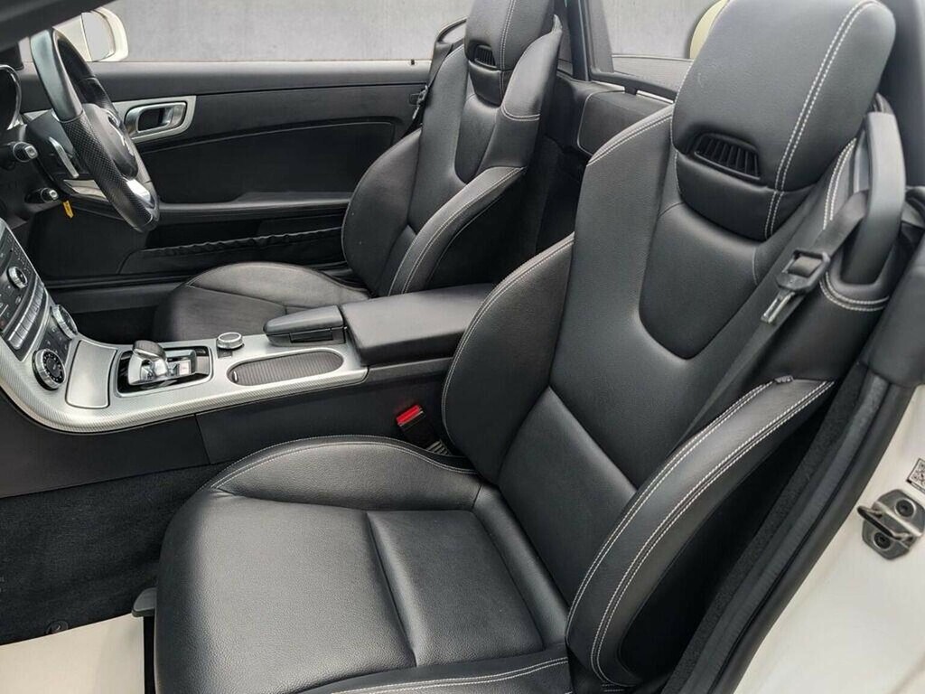 Mercedes-Benz SLC Convertible 2.0 Slc200 Amg Line G-tronic Euro 6 S White #3