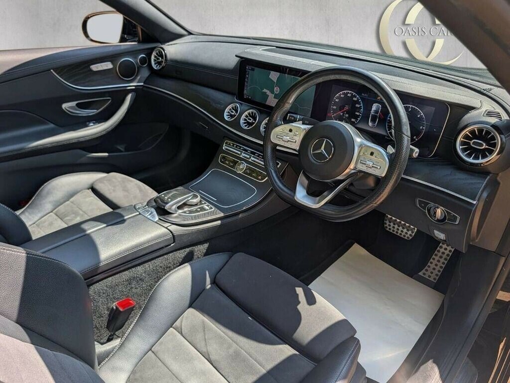 Mercedes-Benz E Class Convertible 2.9 E400d Amg Line Cabriolet G-tronic Black #3