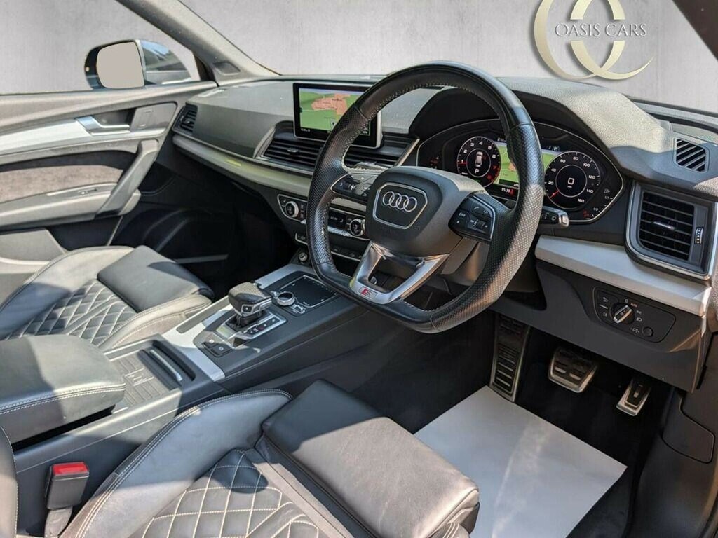 Audi Q5 2.0 Tfsi S Line S Tronic Quattro Euro 6 Ss Black #2