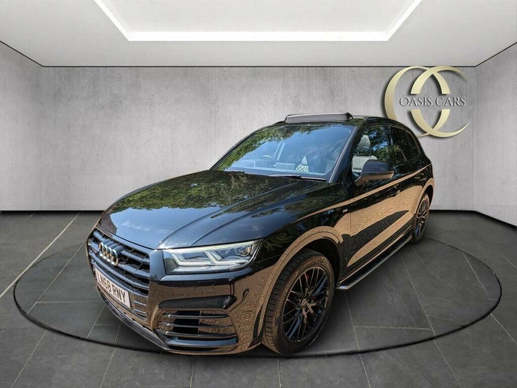 Audi Q5 2.0 Tfsi S Line S Tronic Quattro Euro 6 Ss Black #5