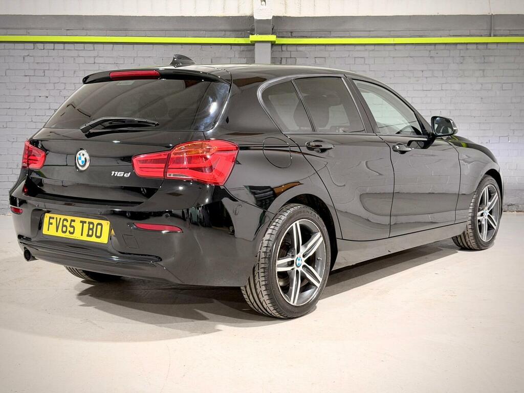 BMW 1 Series 1.5 116D Sport Euro 6 Ss Black #4