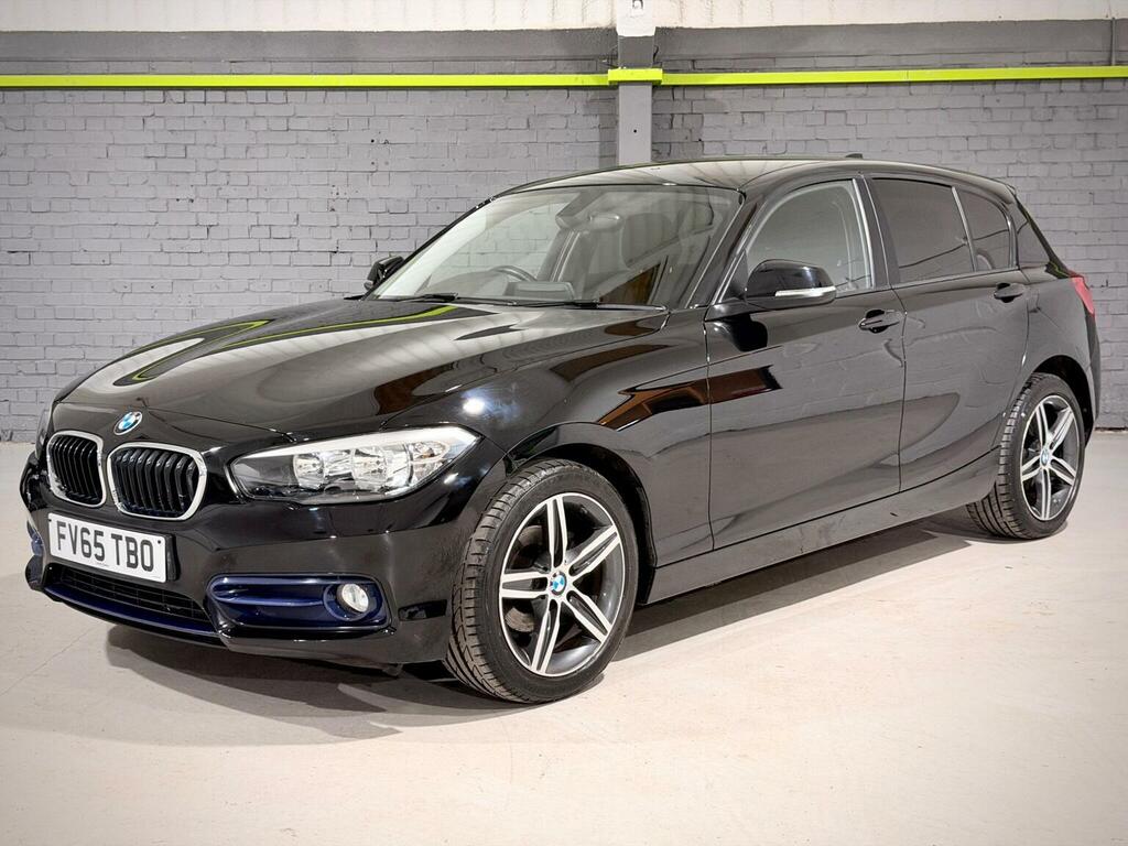 BMW 1 Series 1.5 116D Sport Euro 6 Ss Black #3