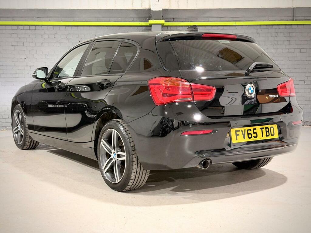 BMW 1 Series 1.5 116D Sport Euro 6 Ss Black #5
