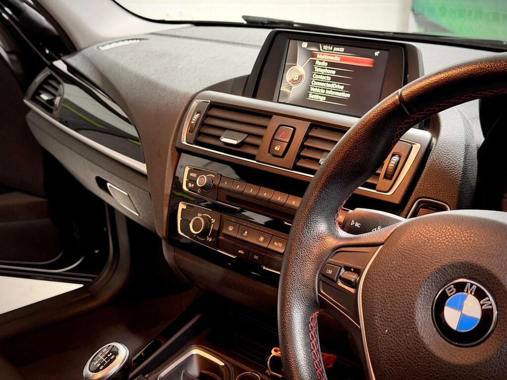 BMW 1 Series 2.0 118D M Sport Euro 6 Ss Black #8