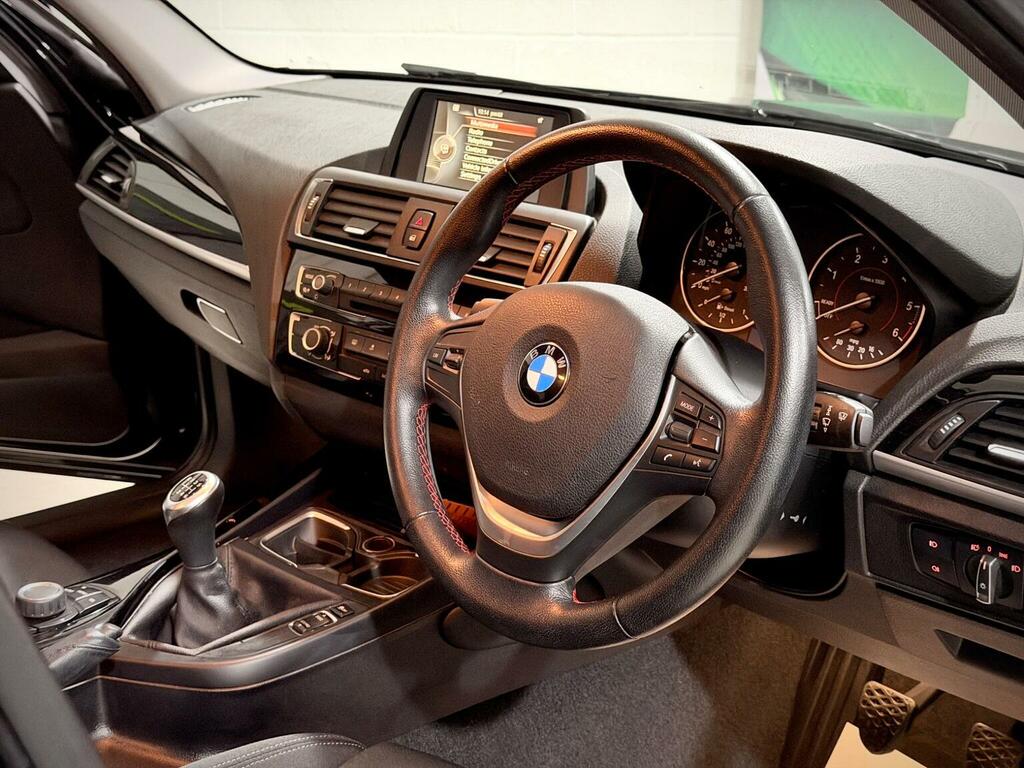 BMW 1 Series 2.0 118D M Sport Euro 6 Ss Black #24