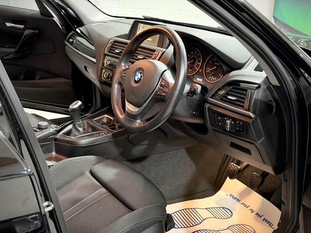 BMW 1 Series 1.5 116D Sport Euro 6 Ss Black #2
