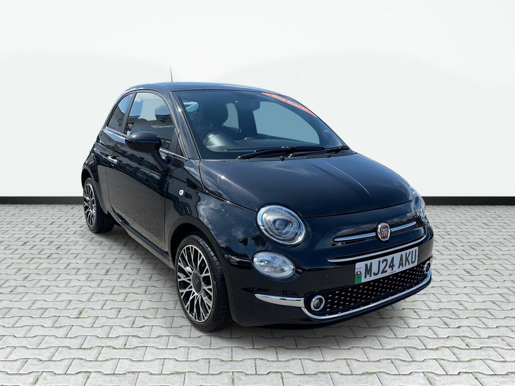 Fiat 500 1.0 Mhev Top Hatchback Euro 6 S Black