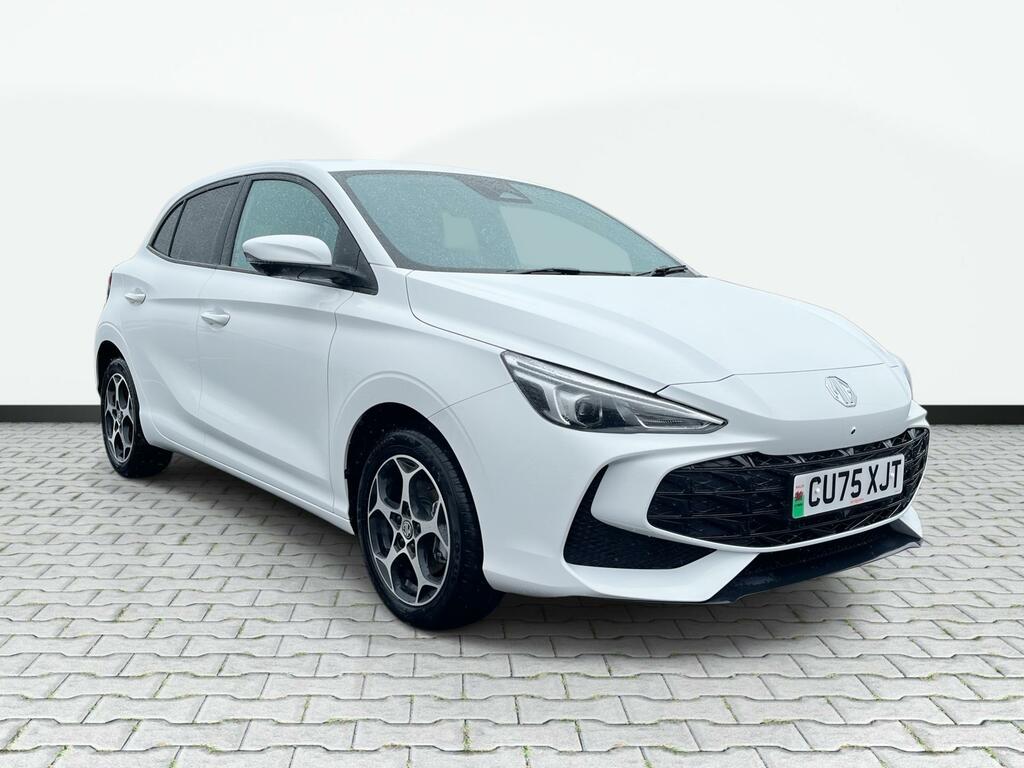 MG MG3 1.5 Hybrid Trophy Hatchback Hybrid Aut White