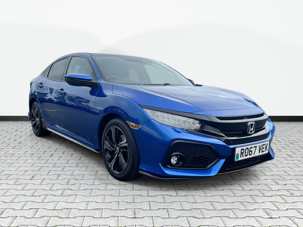 Honda Civic 1.5 Vtec Turbo Sport Hatchback Cvt Euro Blue