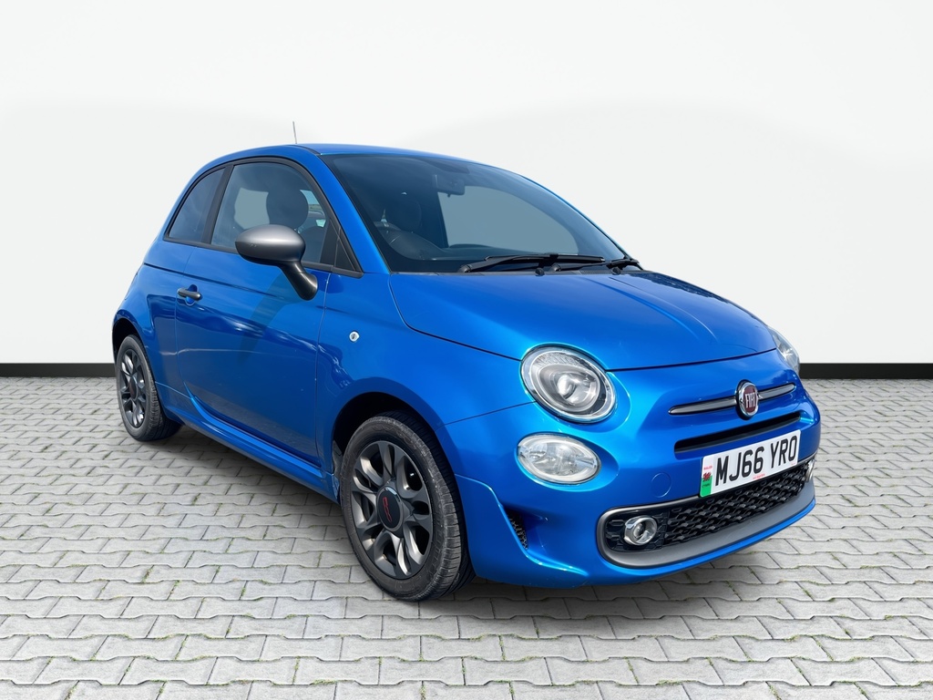 Fiat 500 1.2 S Hatchback Euro 6 Ss 69 Blue