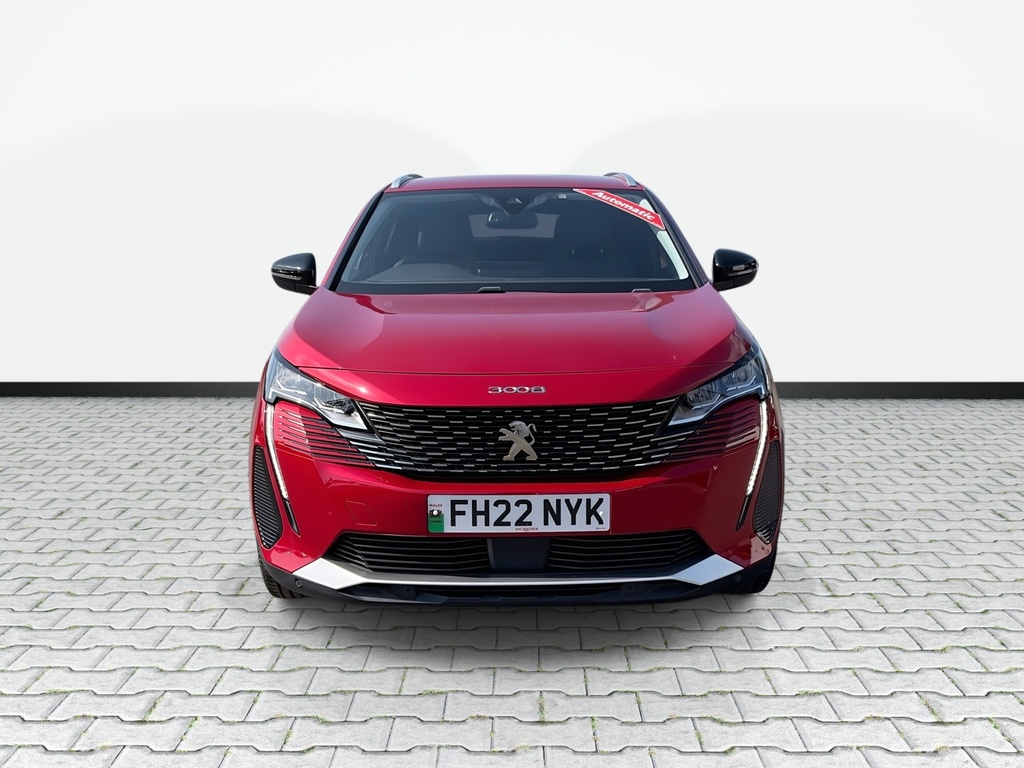 Peugeot 3008 1.5 Bluehdi Allure Premium Suv Eat Euro FH22NYK Red #3