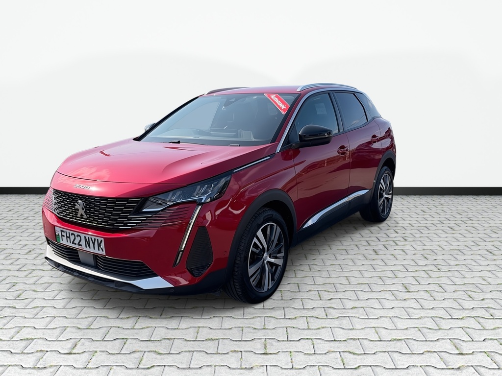 Peugeot 3008 1.5 Bluehdi Allure Premium Suv Eat Euro FH22NYK Red #4