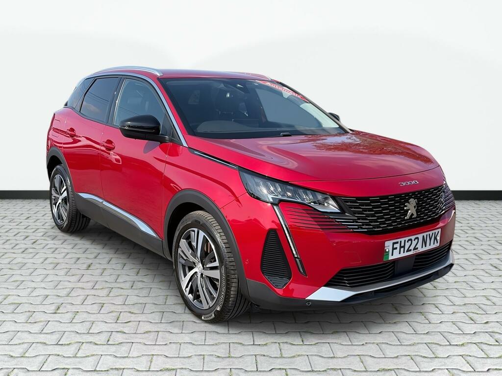 Peugeot 3008 1.5 Bluehdi Allure Premium Suv Eat Euro Red