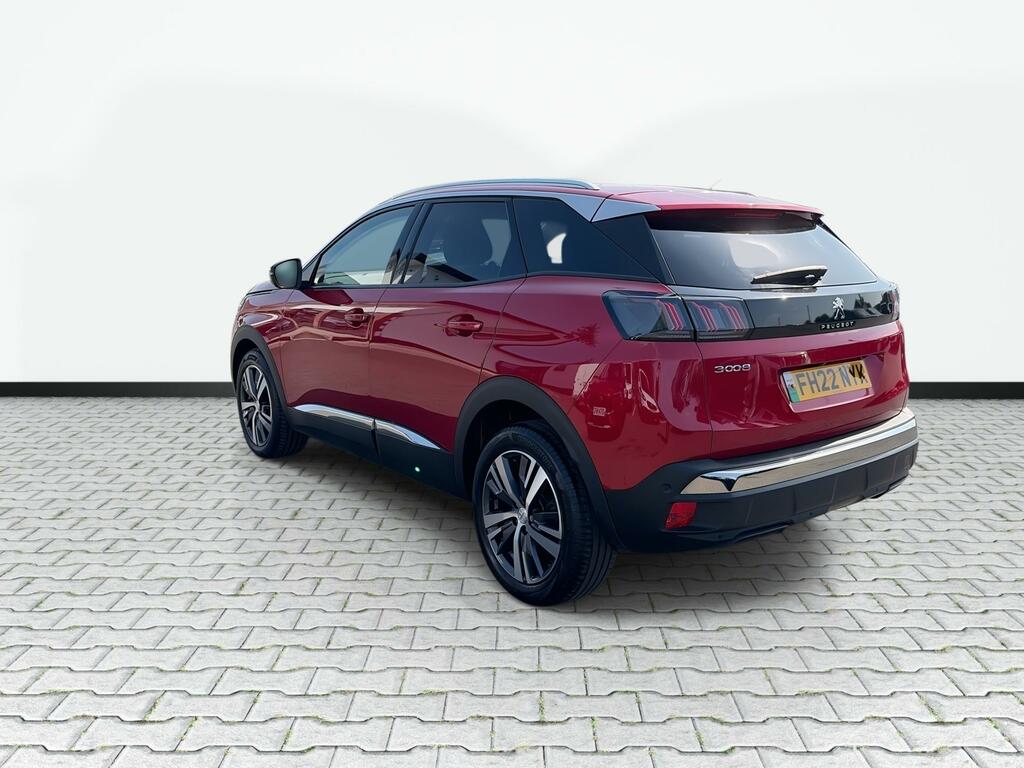 Peugeot 3008 1.5 Bluehdi Allure Premium Suv Eat Euro FH22NYK Red #6