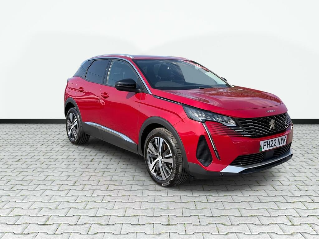 Peugeot 3008 1.5 Bluehdi Allure Premium Suv Eat Euro FH22NYK Red #2