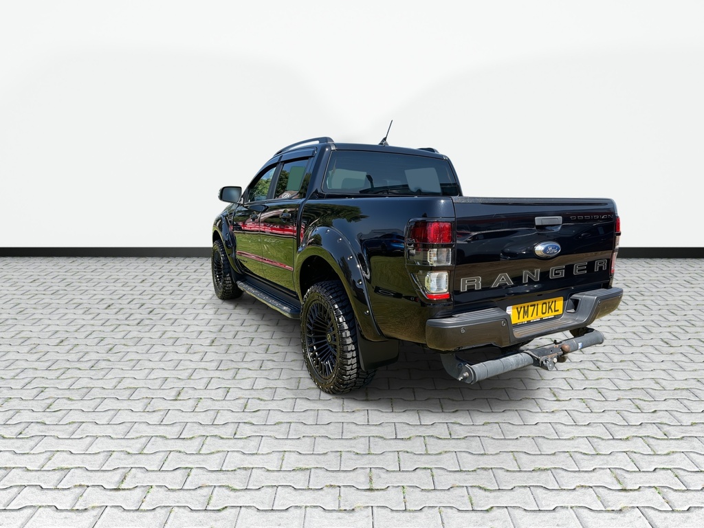 Ford Ranger 2.0 Ecoblue Wildtrak Pickup Double Cab YM71OKL Black #6