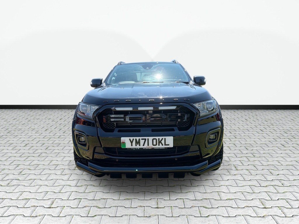 Ford Ranger 2.0 Ecoblue Wildtrak Pickup Double Cab YM71OKL Black #3
