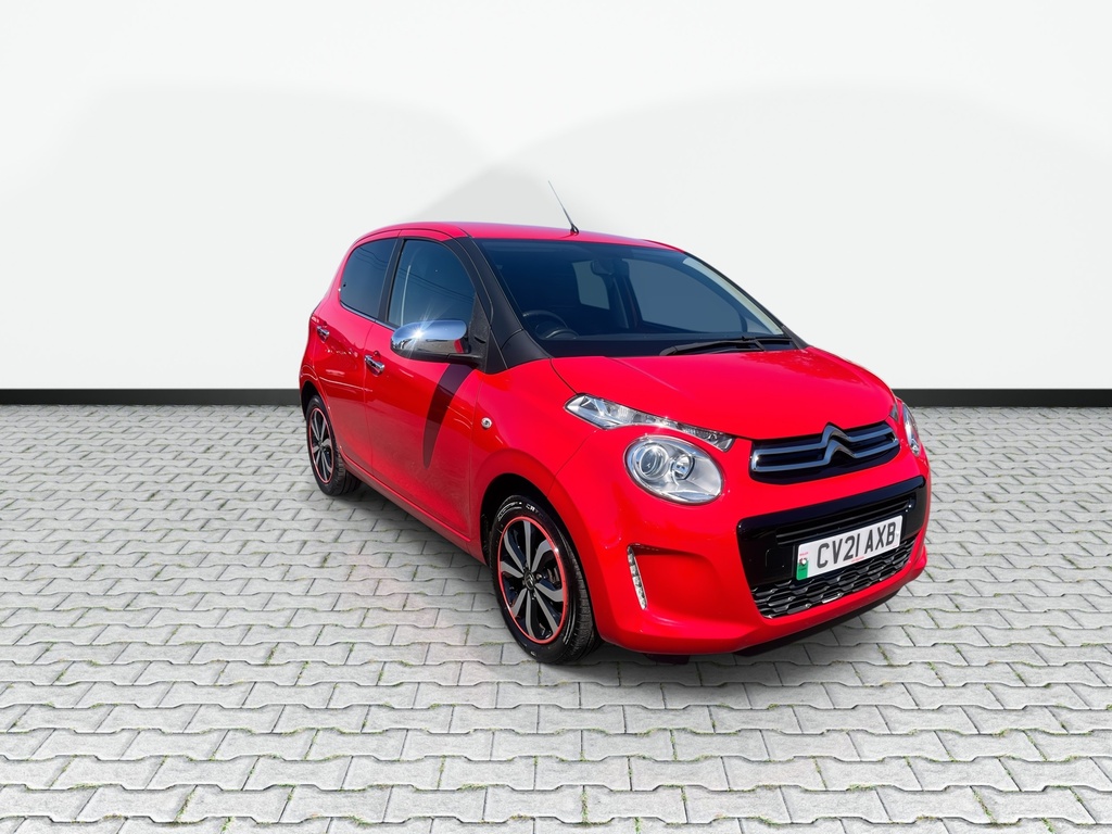 Citroen C1 1.0 Vti Shine Hatchback Euro 6 CV21AXB Red #2