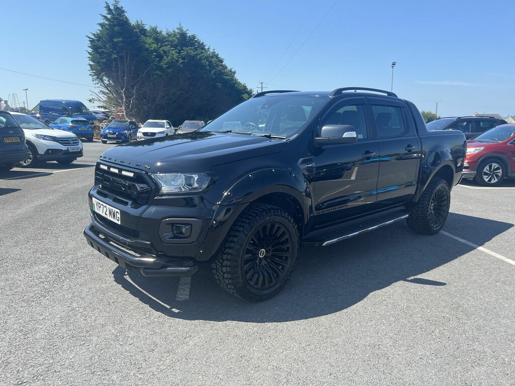 Ford Ranger 2.0 Ecoblue Wildtrak Pickup Double Cab Black #4
