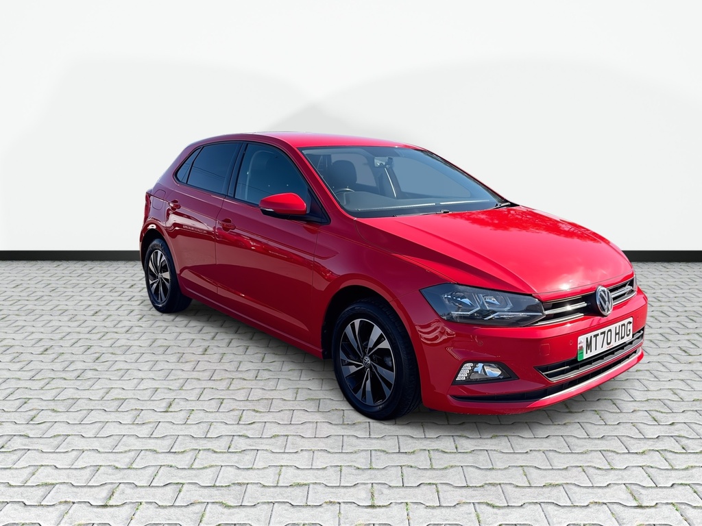 Volkswagen Polo 1.0 Evo Match Hatchback Euro 6 MT70HDG Red #2