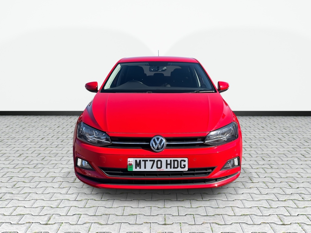 Volkswagen Polo 1.0 Evo Match Hatchback Euro 6 MT70HDG Red #3