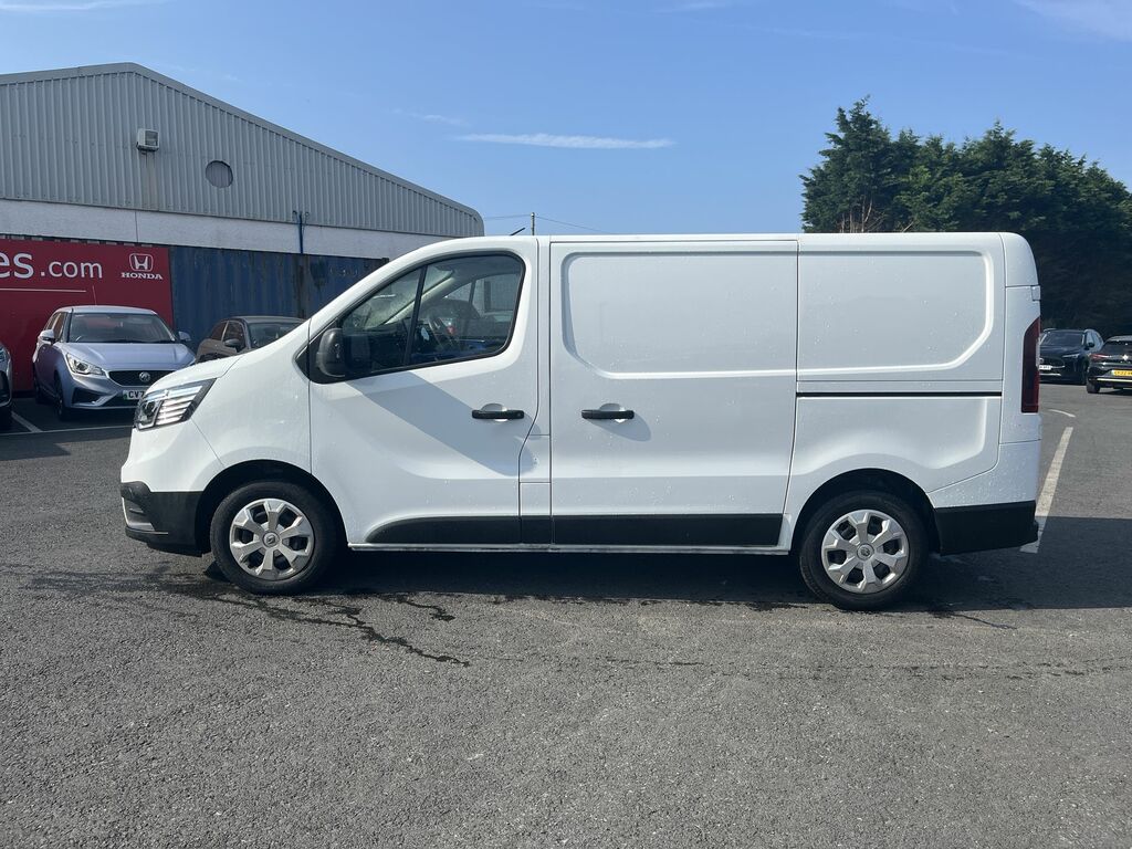 Renault Trafic 2.0 Dci Blue Sl28 Business Panel Van M White #5