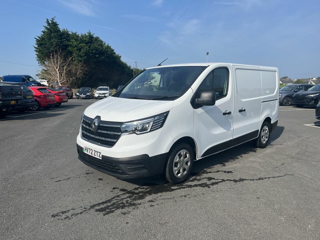 Renault Trafic 2.0 Dci Blue Sl28 Business Panel Van M White #4