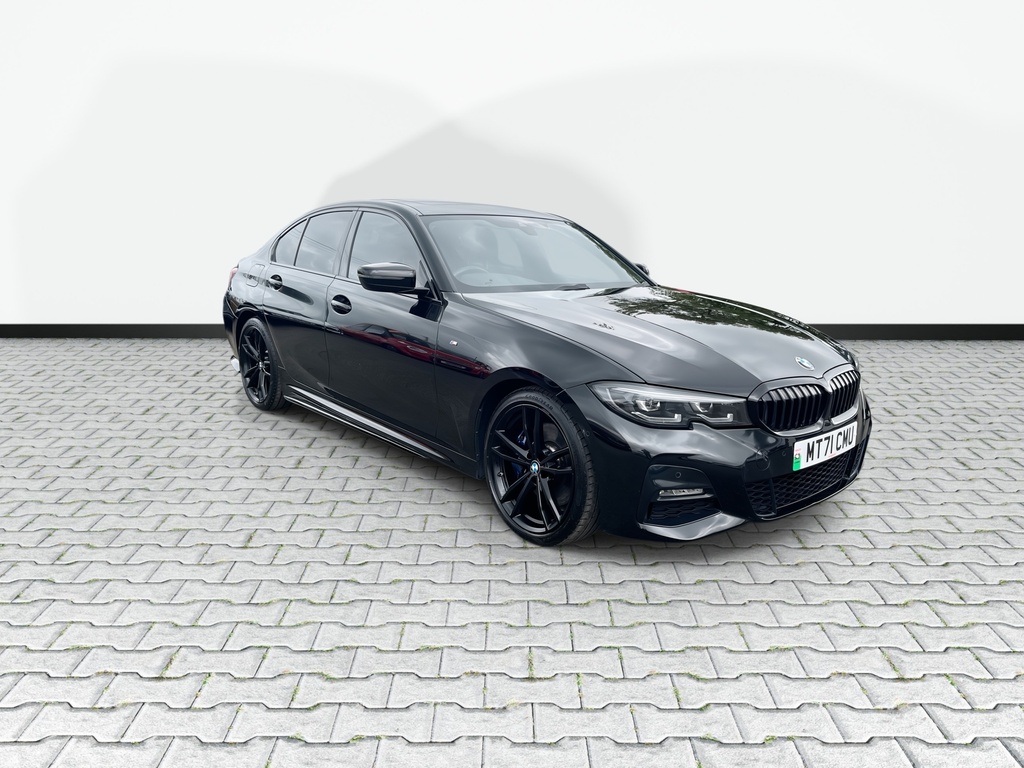 BMW 3 Series 2.0 320I M Sport Saloon Xdrive Eur Black #2