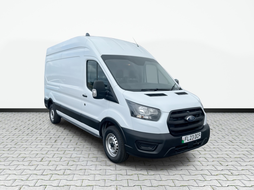 Ford Transit Custom 2.0 350 Ecoblue Leader Panel Van FL23DCF White