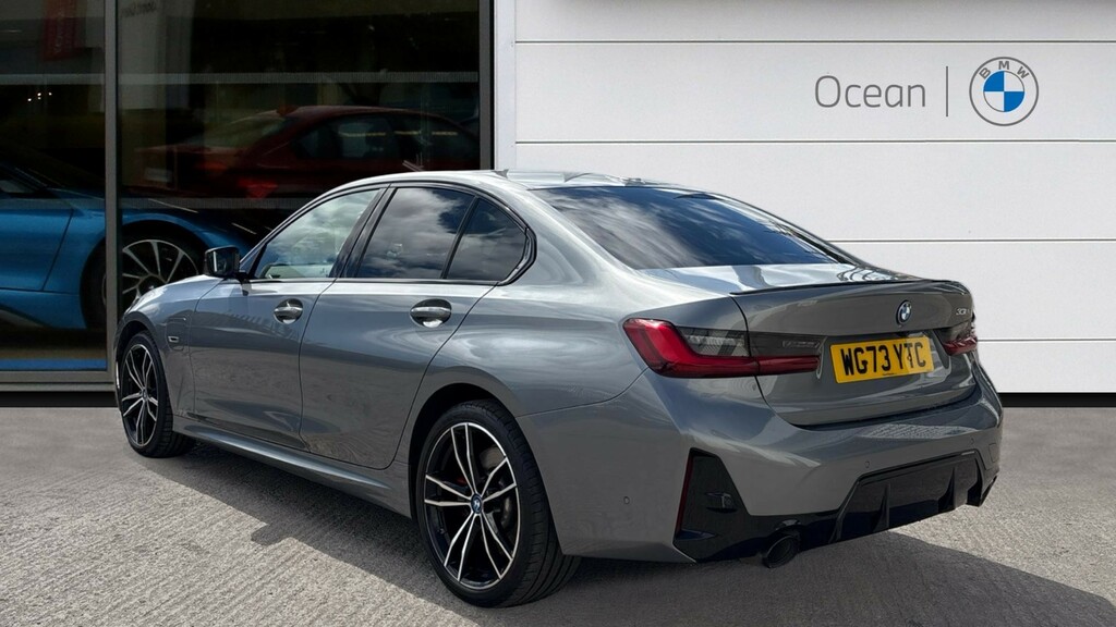BMW 3 Series Saloon WG73YTC Grey #2