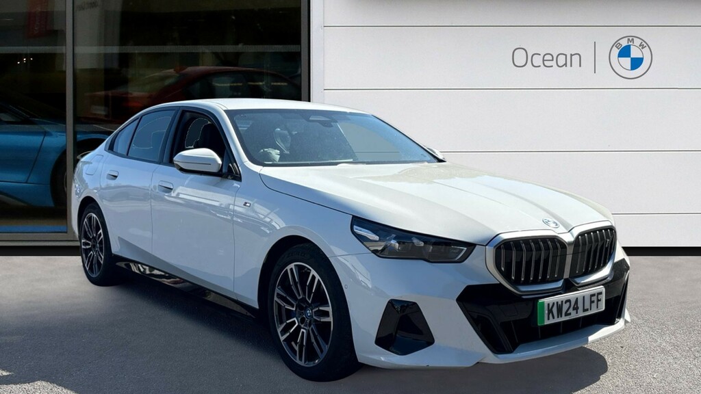 BMW i5 Saloon KW24LFF White