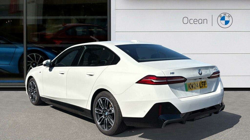 BMW i5 Saloon KW24LFF White #3