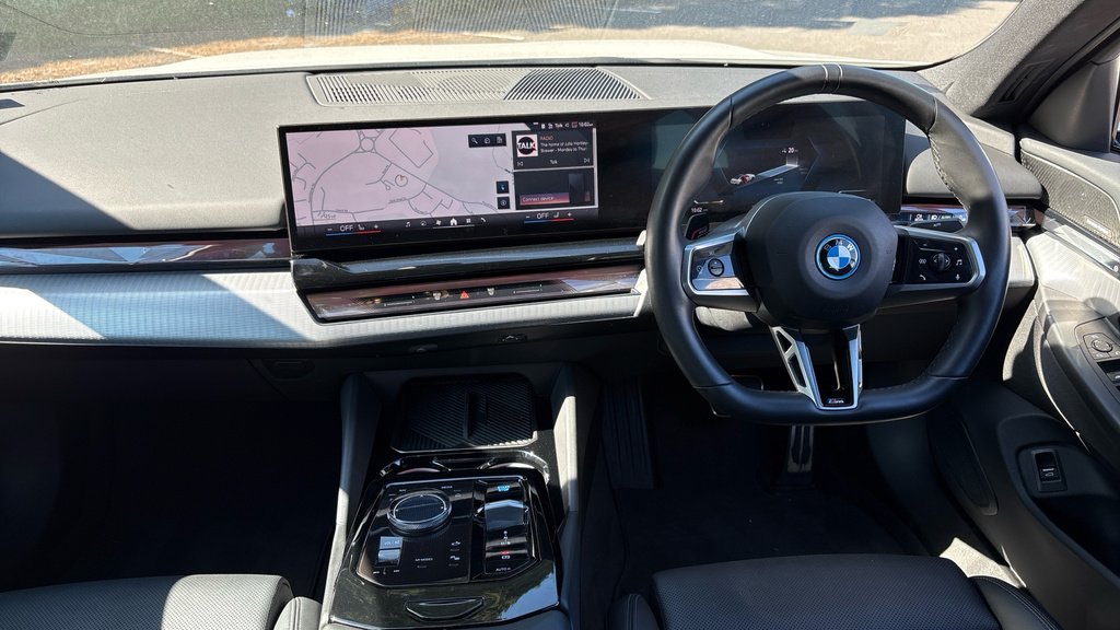 BMW i5 Saloon KW24LFF White #5