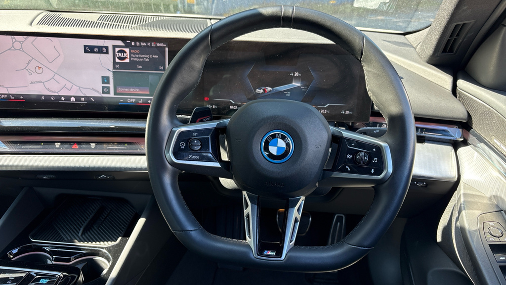 BMW i5 Saloon KW24LFF White #6