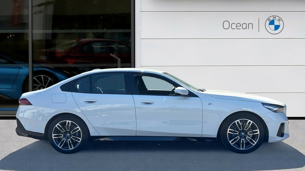 BMW i5 Saloon KW24LFF White #4