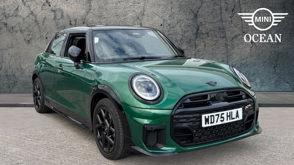 Mini Hatch Hatchback Green