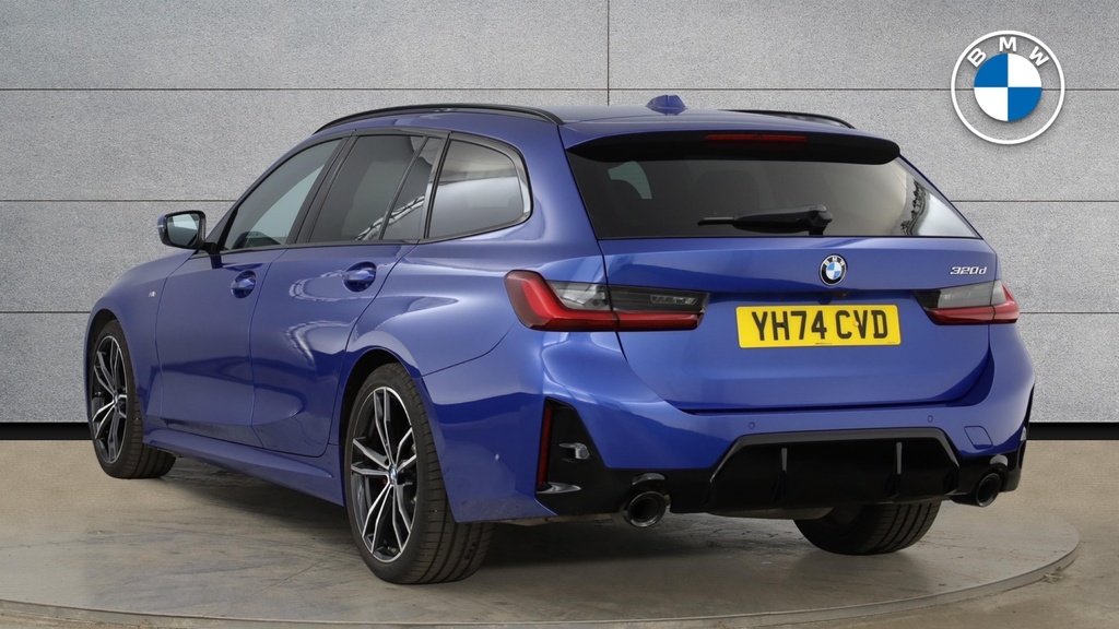 BMW 3 Series Estate Blue #2