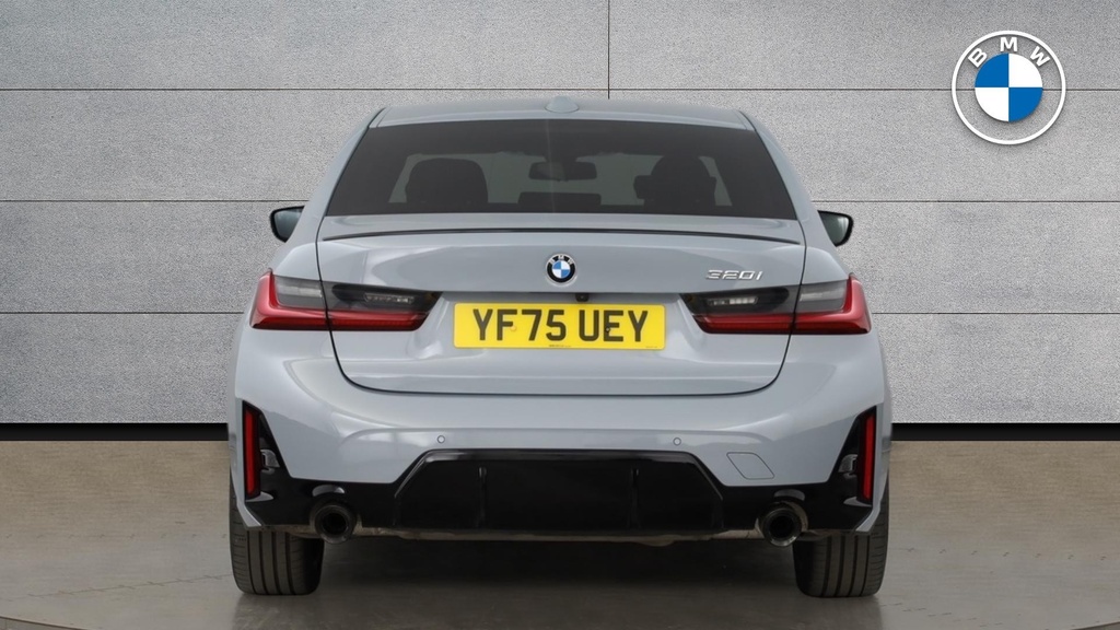 BMW 3 Series 2.0 318D M Sport Saloon Euro 5 Black #15