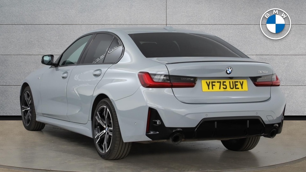 BMW 3 Series 2.0 318D M Sport Saloon Euro 5 Black #2