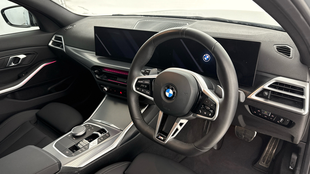 BMW 3 Series 2.0 318D M Sport Saloon Euro 5 Black #6