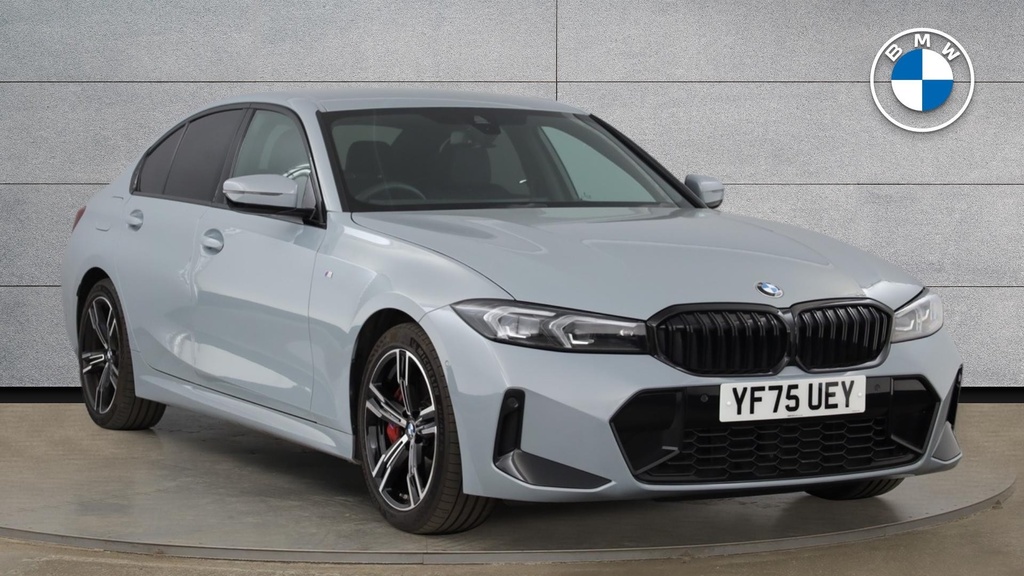 BMW 3 Series 2.0 318D M Sport Saloon Euro 5 Black #1