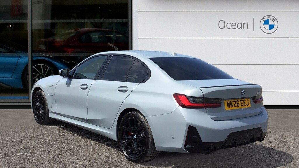 BMW 3 Series Saloon WK26EEJ Grey #2