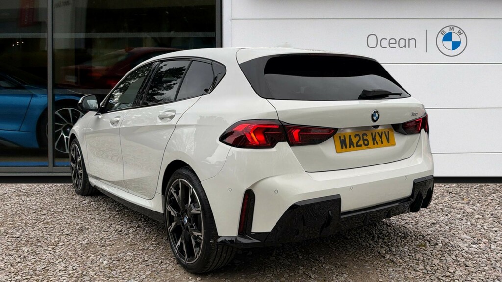 BMW 1 Series Sports WA26KYV White #2