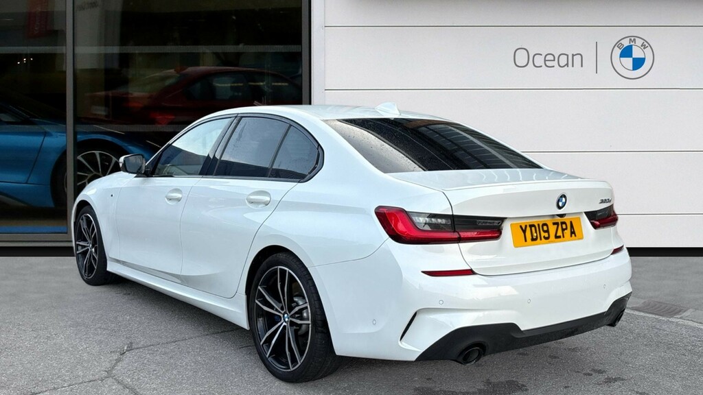 BMW 3 Series Saloon YD19ZPA White #2