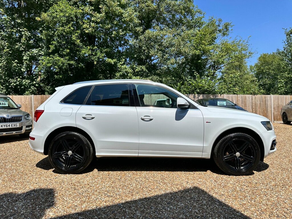 Audi Q5 2.0 Tdi S Line Special Edition Quattro Euro 5 Ss White #3
