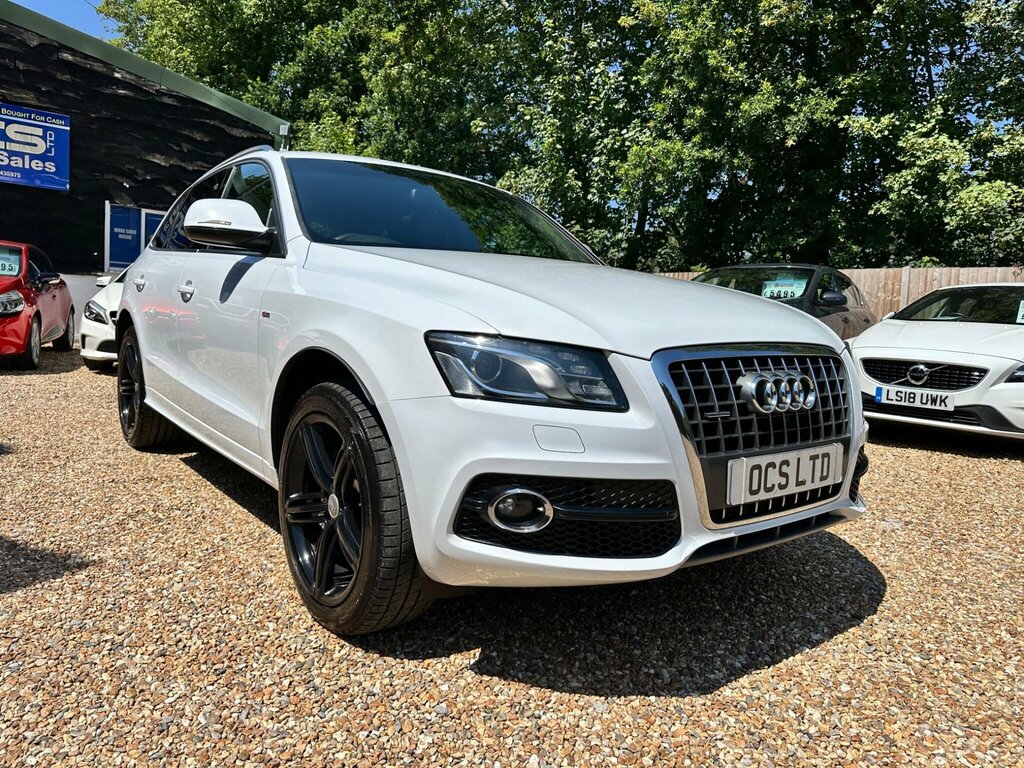 Audi Q5 2.0 Tdi S Line Special Edition Quattro Euro 5 Ss White