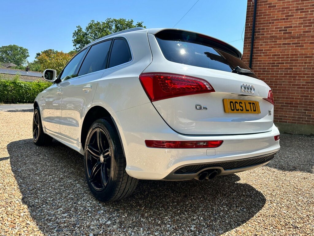 Audi Q5 2.0 Tdi S Line Special Edition Quattro Euro 5 Ss White #6