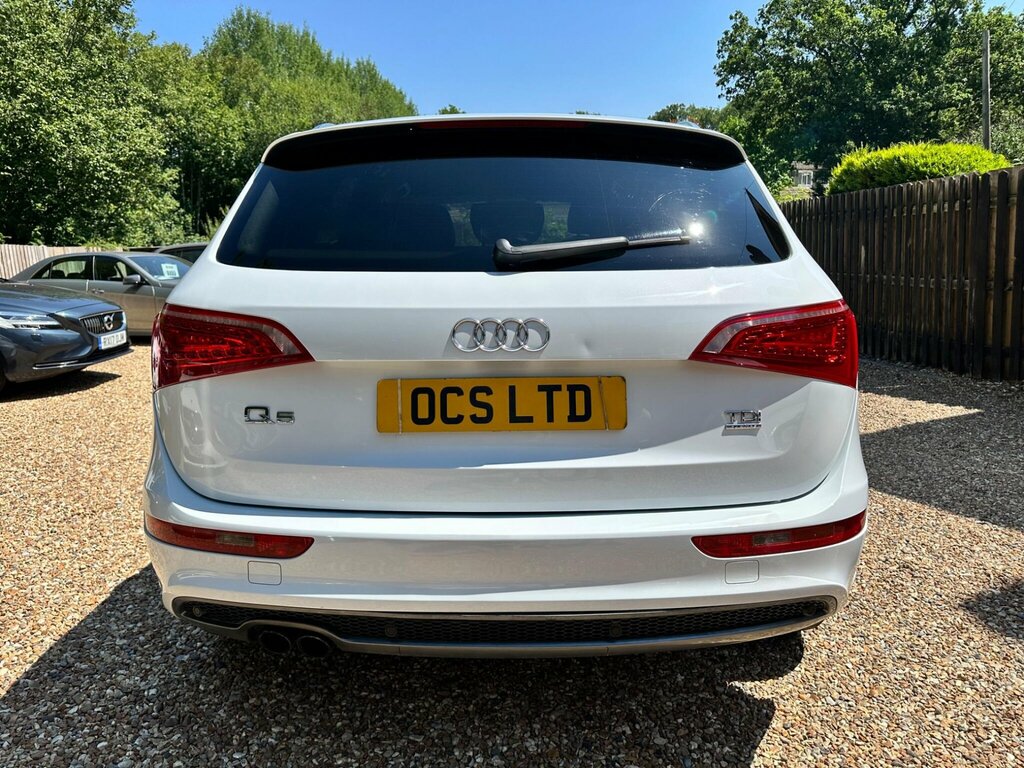 Audi Q5 2.0 Tdi S Line Special Edition Quattro Euro 5 Ss White #5
