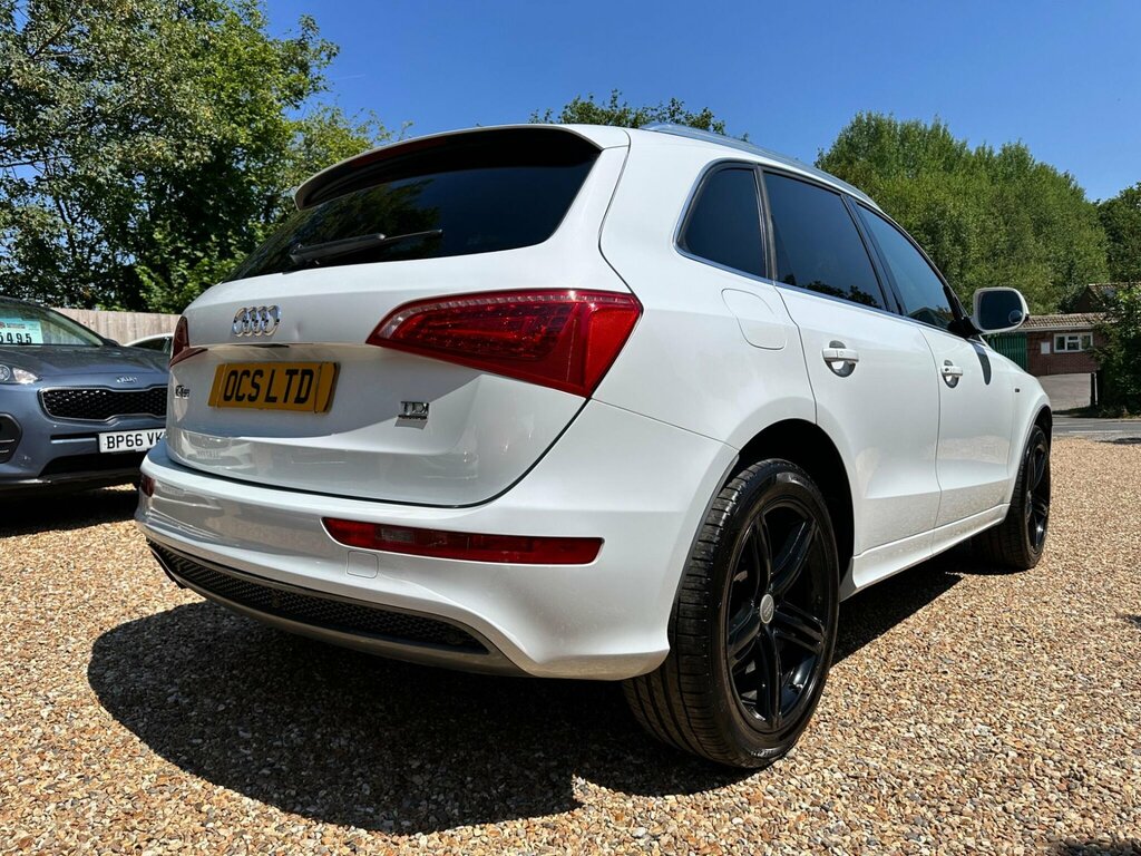 Audi Q5 2.0 Tdi S Line Special Edition Quattro Euro 5 Ss White #4