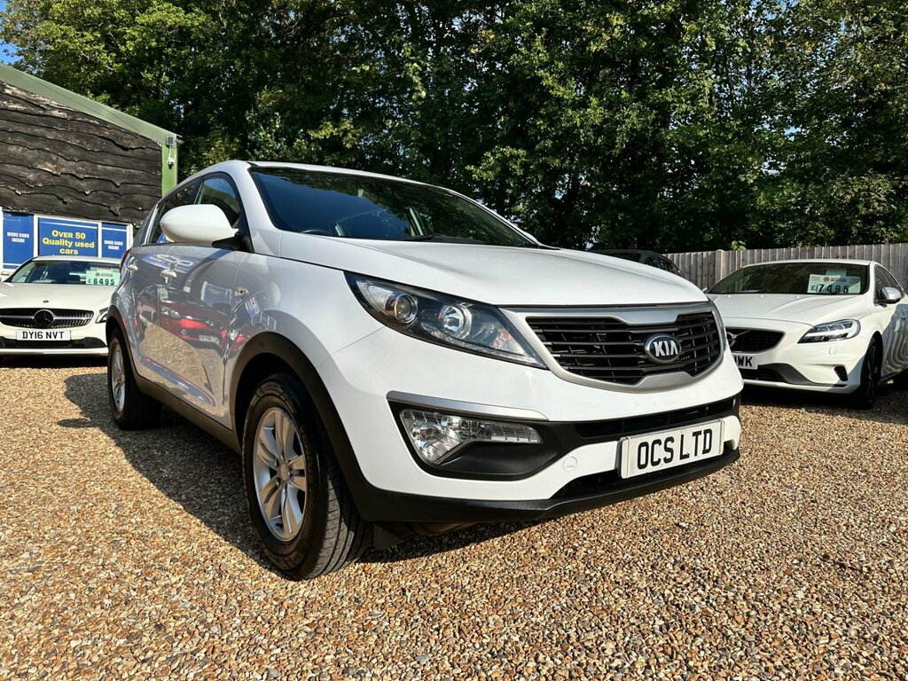 Kia Sportage 1.7 Crdi Ecodynamics 1 2Wd Euro 5 Ss White #2